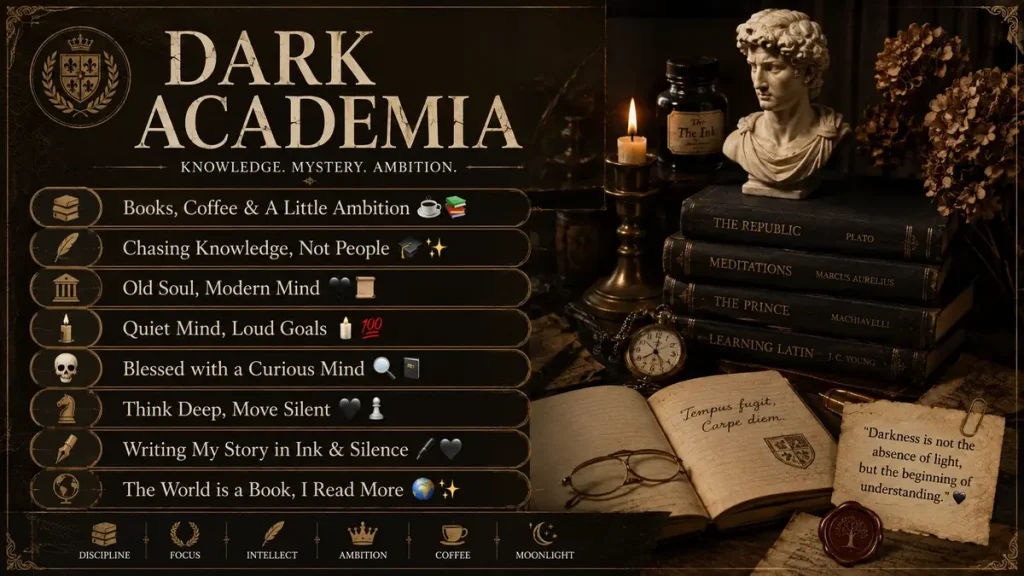Dark Academia bio