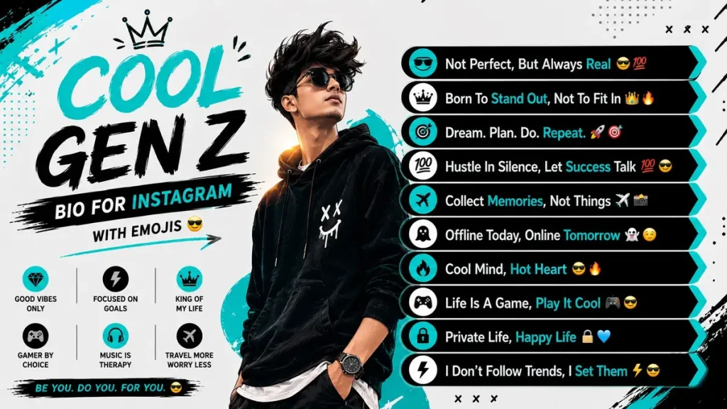 cool gen z bio