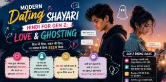 Modern Dating Shayari Hindi For Gen Z: Love & Ghosting Modern Dating Shayari Hindi For Gen Z: Love & Ghosting