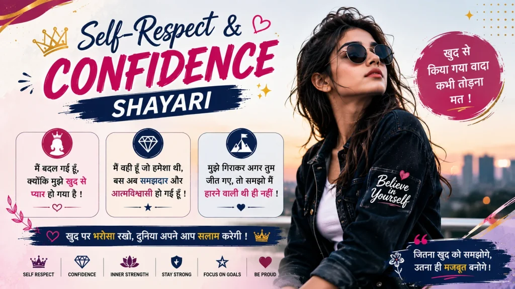 Self-Respect & Confidence Shayari